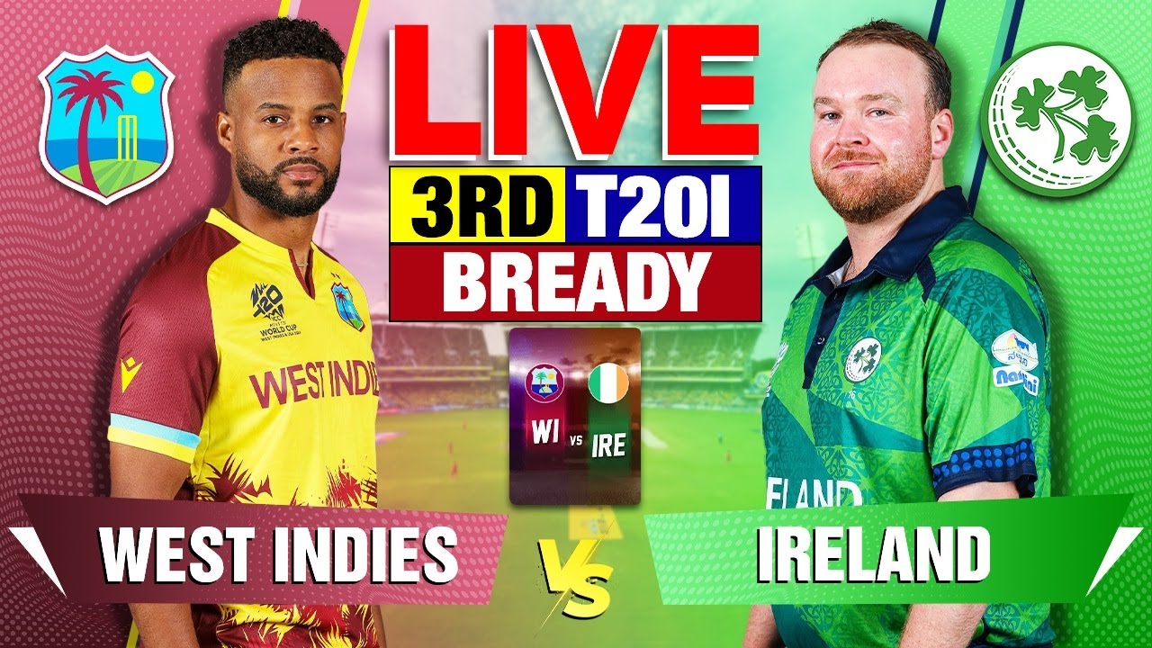 West Indies vs Ireland – 3rd T20I Highlights & Series Recap